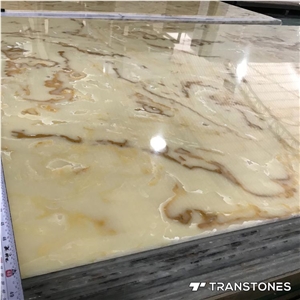 Faux Stone Wall Panel / Alabaster Sheet