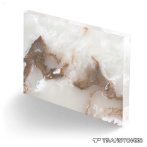 Hot Sell Faux Onyx Alabaster Price Table Top