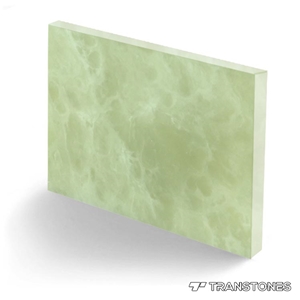 Lampshade Translucent Faux Onyx Panel Alabaster Stone