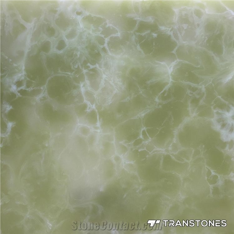 Lampshade Translucent Faux Onyx Panel Alabaster Stone