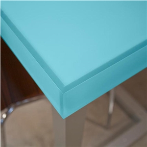 Lightweight Faux Acrylic Sheet Table