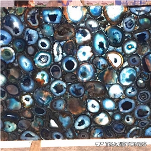 Natural Stones Backlit Onyx Agate Panel