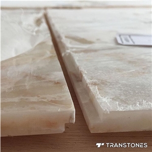 Onyx Alabaster Stone for Reception Desk