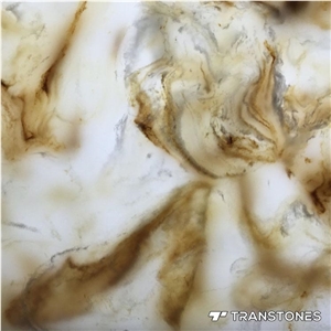 Onyx Alabaster Stone for Reception Desk