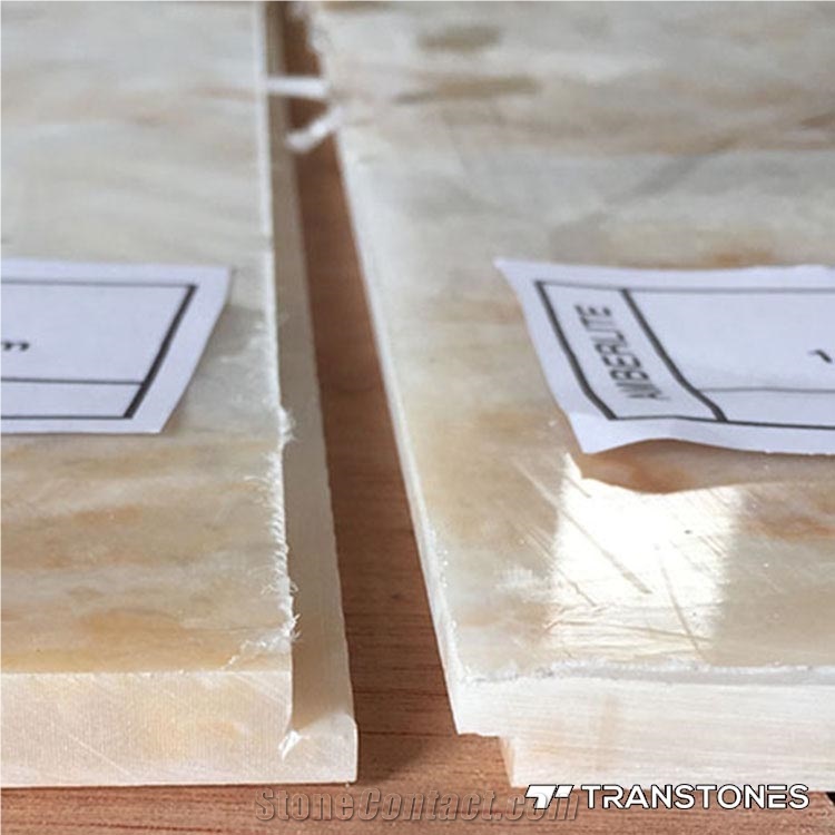 Onyx Alabaster Stone for Reception Desk