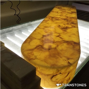 Popular Design Artificial Alabaster Counter Top