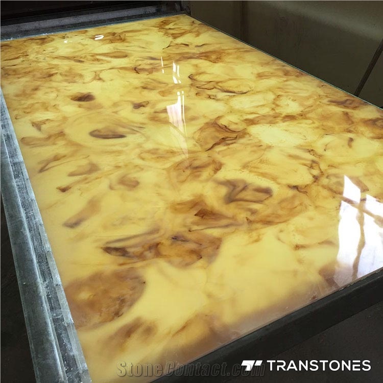Popular Design Artificial Alabaster Counter Top