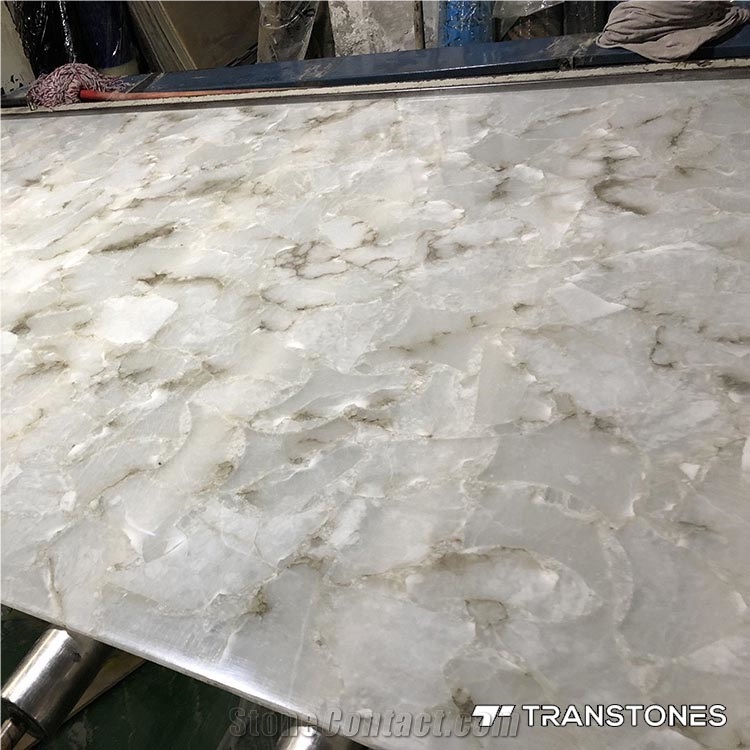Solid Surface Translucent Faux Alabaster Sheet