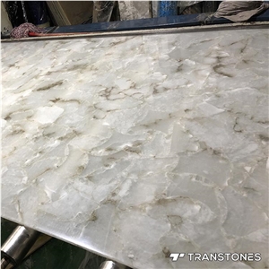 Solid Surface Translucent Faux Alabaster Sheet