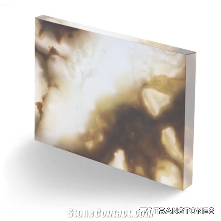 Translucent Artificial Alabaster Marble Slab