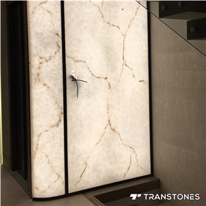 Translucent Artificial Alabaster Sheet for Interior Celling