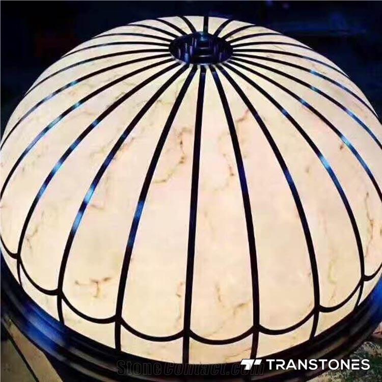 Translucent Artificial Alabaster Sheet for Interior Celling
