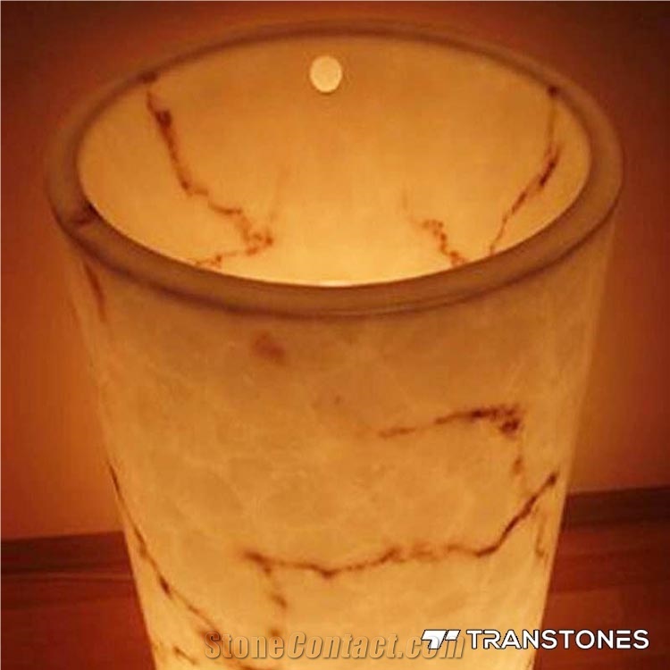 Translucent Artificial Alabaster Sheet for Interior Celling