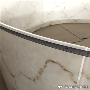Translucent High Quality Faux Alabaster Slab
