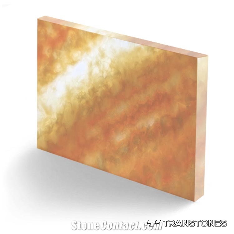 Transtones Manufactured Stones Alabaster Onyx Slab