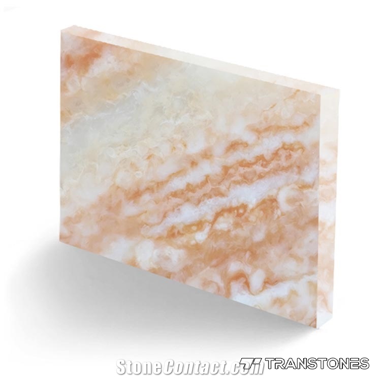 Transtones Manufactured Stones Alabaster Onyx Slab