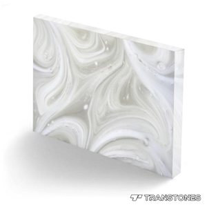 Transtones White Artificial Stone Wall Covering