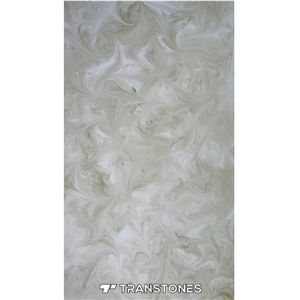 Transtones White Artificial Stone Wall Covering