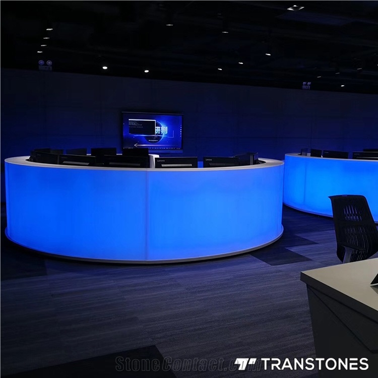 Wholesale 4ft X 8ft Thick Acrylic Reception Desk