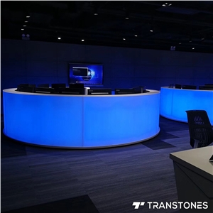 Wholesale 4ft X 8ft Thick Acrylic Reception Desk