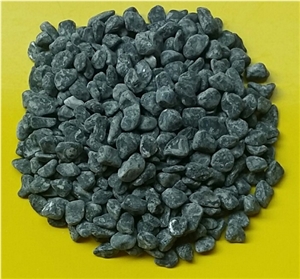 Black Tumbled Stone Pebble & Gravel
