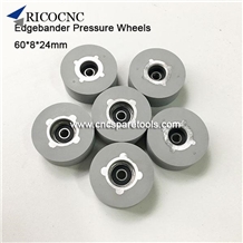 60x8x24mm Pressure Roller Wheels for Edgebander 60x8x24mm Pressure Roller Wheels for Edgebander