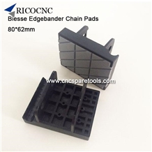 80x62mm Edgebander Tracking Pads Chian Pads