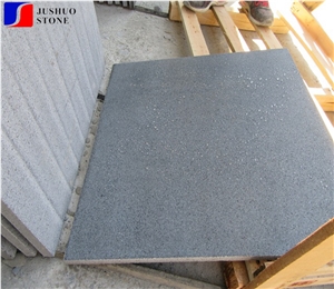 Changtai Black Granite,G654 New Impala Honed Tile