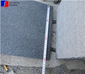 Changtai Black Granite,G654 New Impala Honed Tile