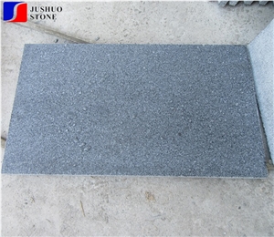 Changtai Black Granite,G654 New Impala Honed Tile