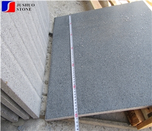 Changtai Black Granite,G654 New Impala Honed Tile