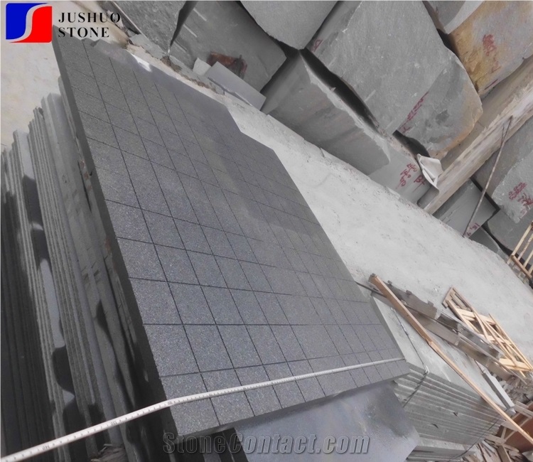 China Flamed Tile with Groove G654 Granite Pattern