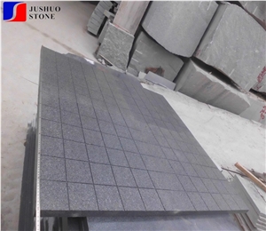 China Flamed Tile with Groove G654 Granite Pattern