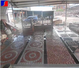 China G699 Dayang Red Yang Red Porphyry Mesh Stone