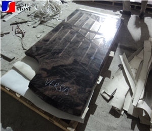 Maentsalae Punainen Granite Tombstone Design