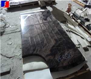 Maentsalae Punainen Granite Tombstone Design