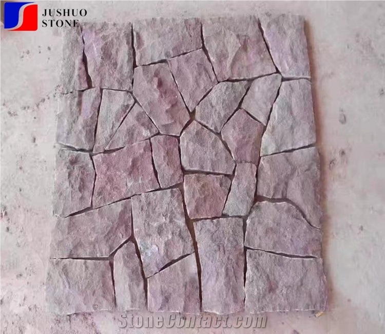 Red Porphyr 40*40 Red Granite Walkway Pavers Patio
