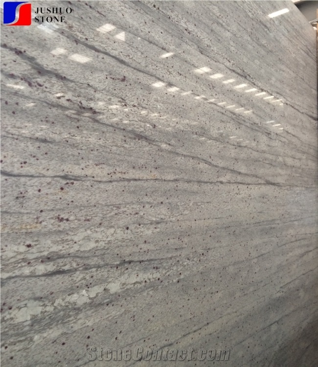 Thunder White Granite,New River White Granite Slab