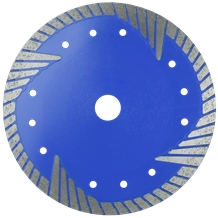 180mm Triangular Turbo Blade for Granite Sandstone