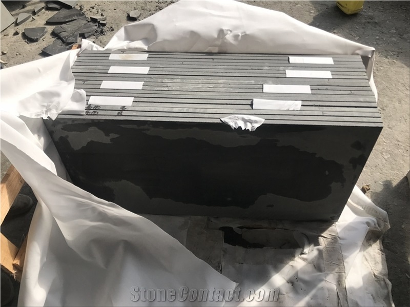 Absolute Stone Hebei Black Granite Flooring Tiles