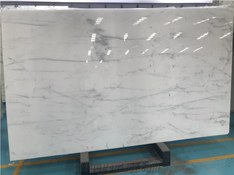 Bianco Statuario White Marble Slab