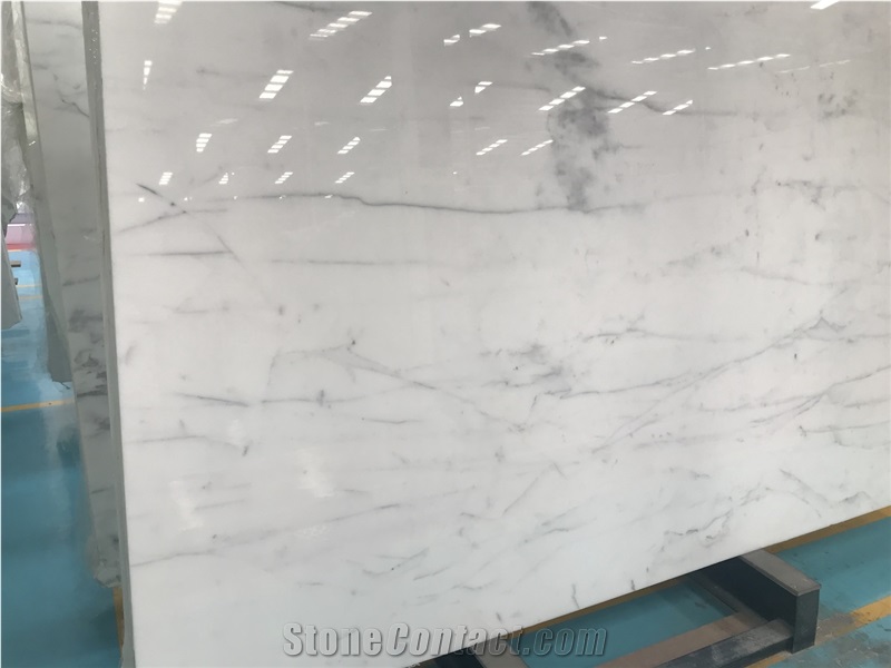 Bianco Statuario White Marble Slab