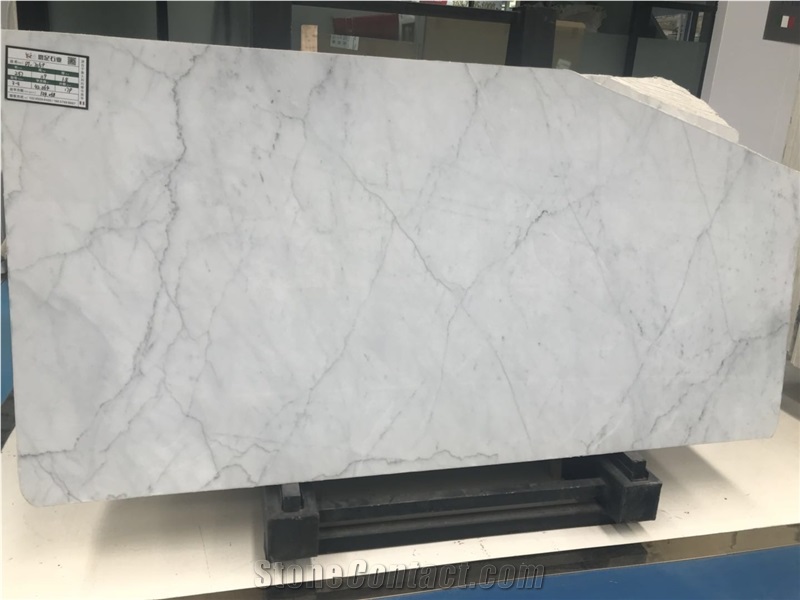 Bianco Statuario White Marble Slab