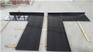 Black Granite Kitchen Countertop Island Work Tops