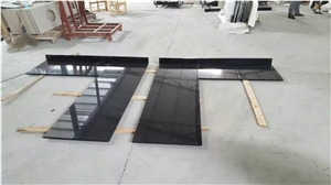 Black Granite Kitchen Countertop Island Work Tops