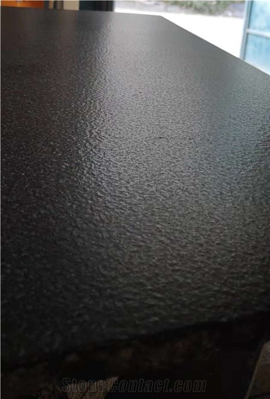 Black Stone Nero Zimbabwe Leather Granite Tiles
