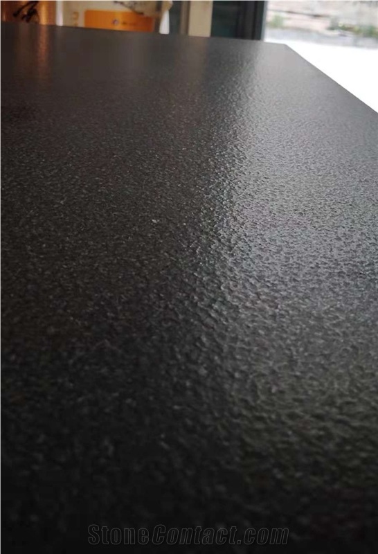 Black Stone Nero Zimbabwe Leather Granite Tiles
