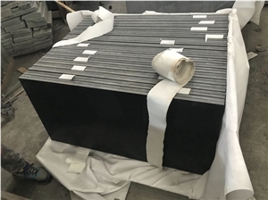 China Absolutely Black Granite Flooring Tiles