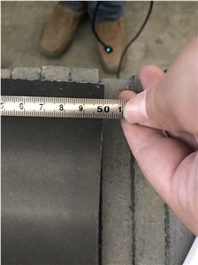 China Absolutely Black Granite Flooring Tiles