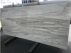 Classic Calacatta White Marble Flooring Tiles
